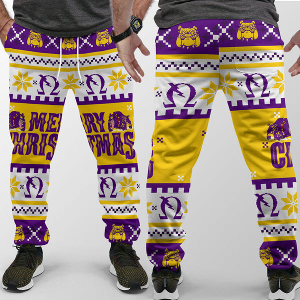 Fraternity Pant - OPP Christmas Bulldog Jogger Pant