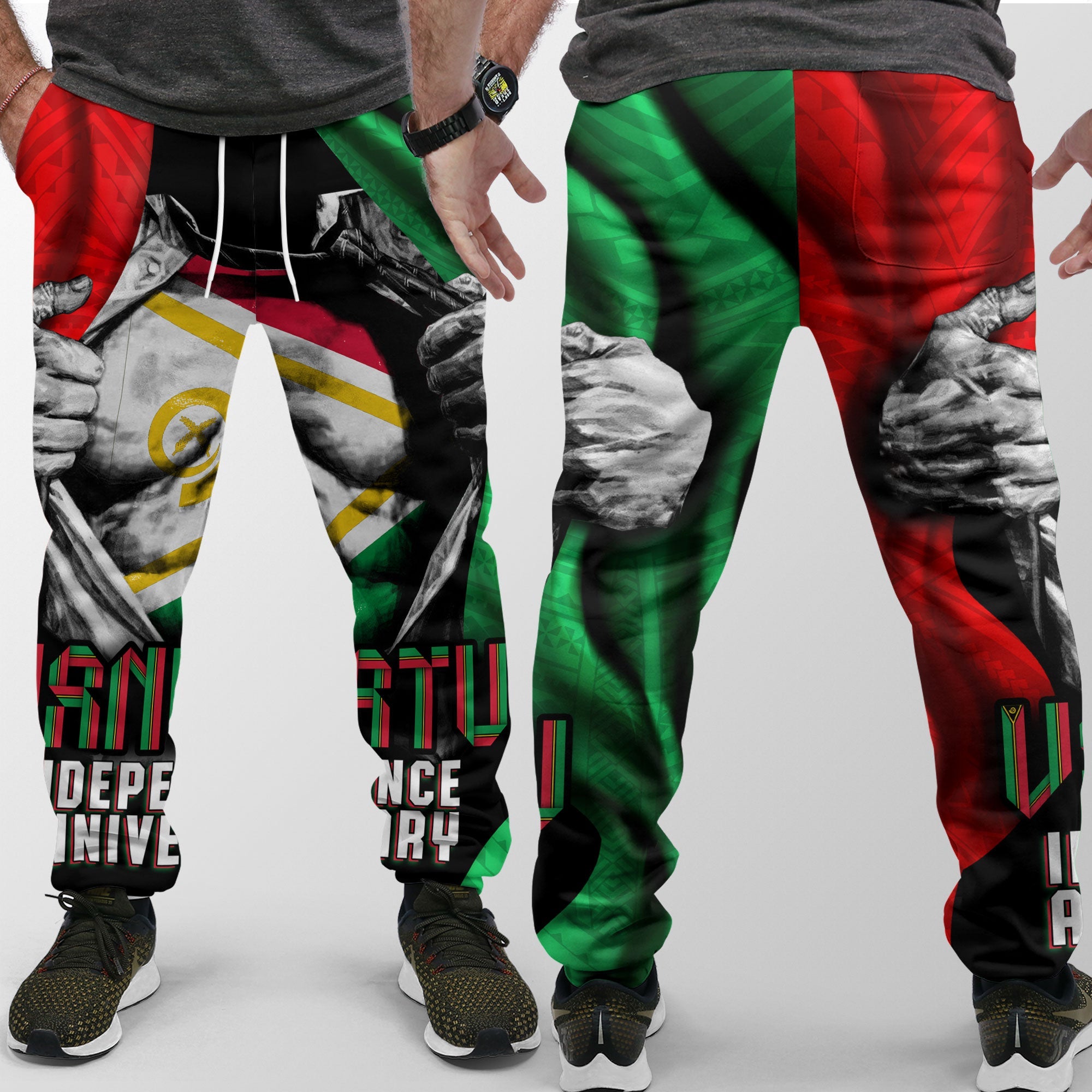 Vanuatu In Me Independence Day Jogger Pant 43rd Anniversary Style