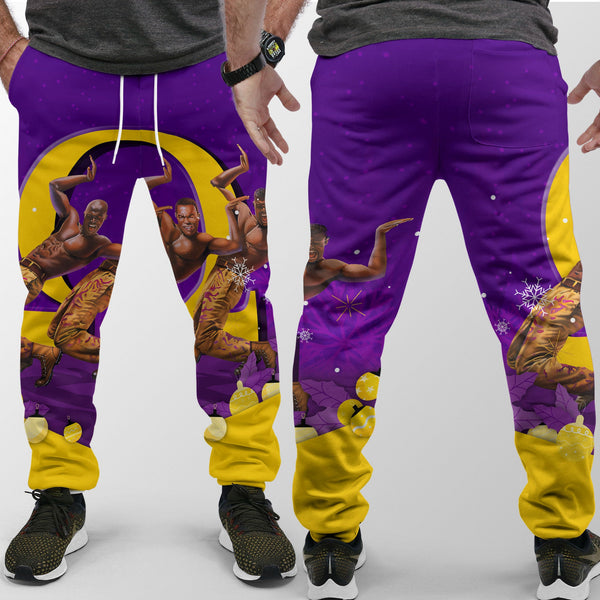 Fraternity Pant - OPP Christmas Jogger Pant Omega Man Hand Sign Style