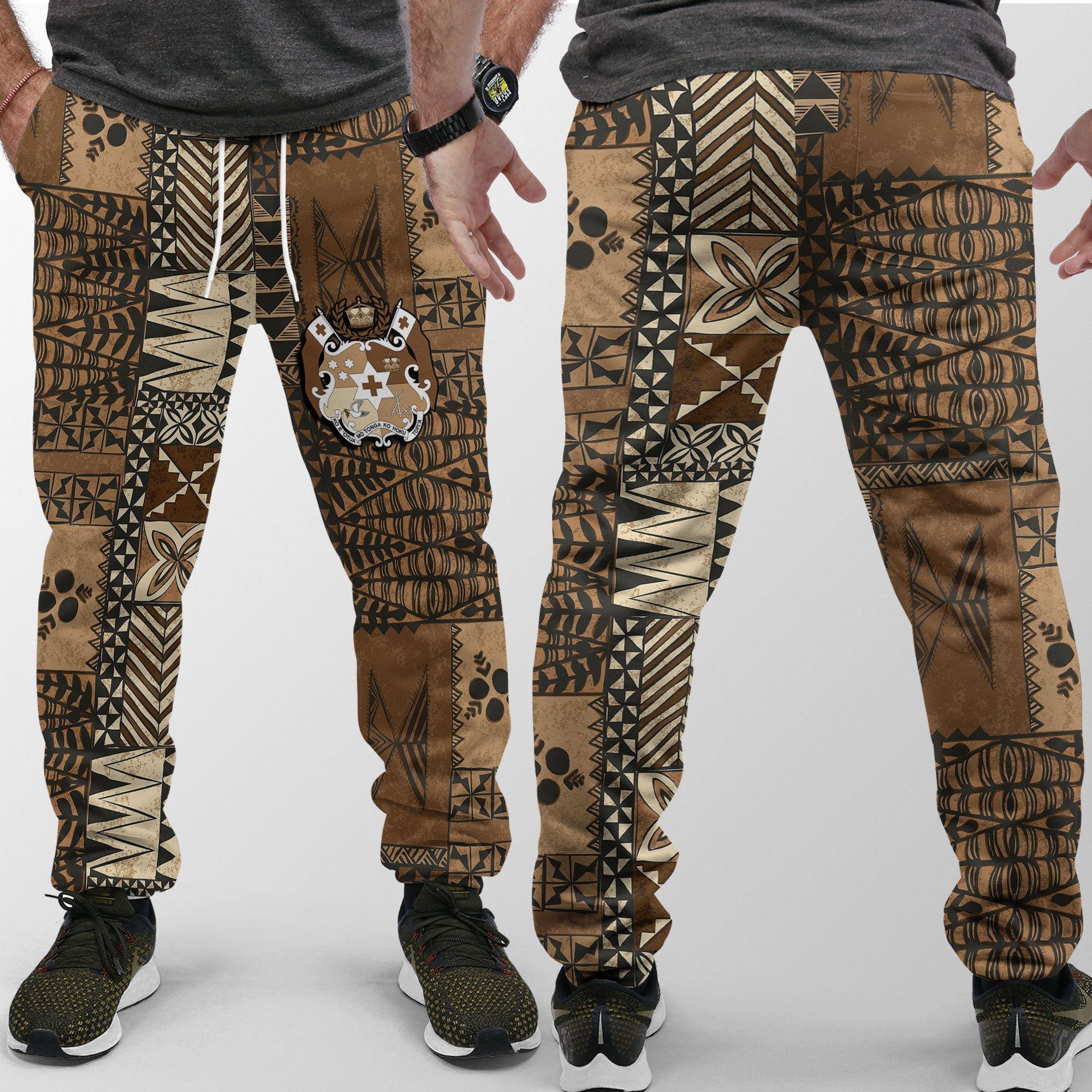 Tonga Jogger Pant Ngatu Tapa Style