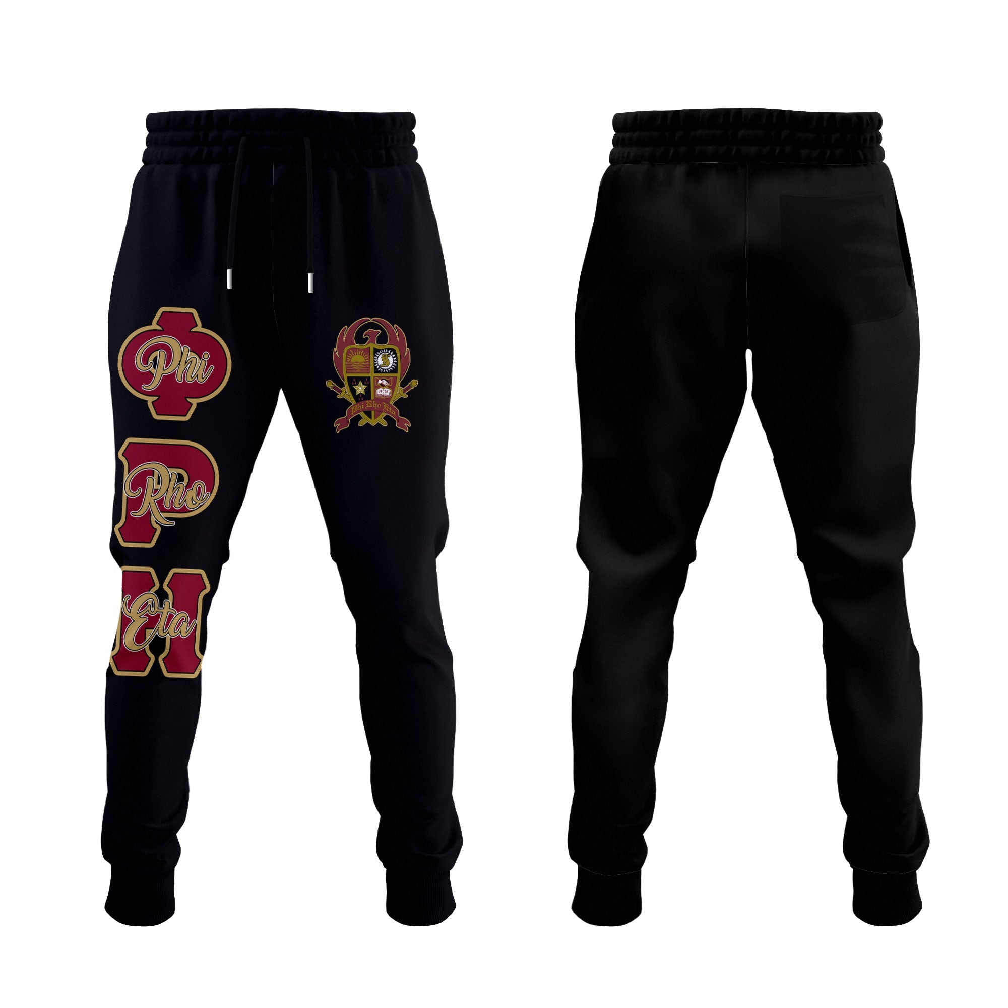 Fraternity Pant - Phi Rho Eta Jogger Pant Original Dark Style