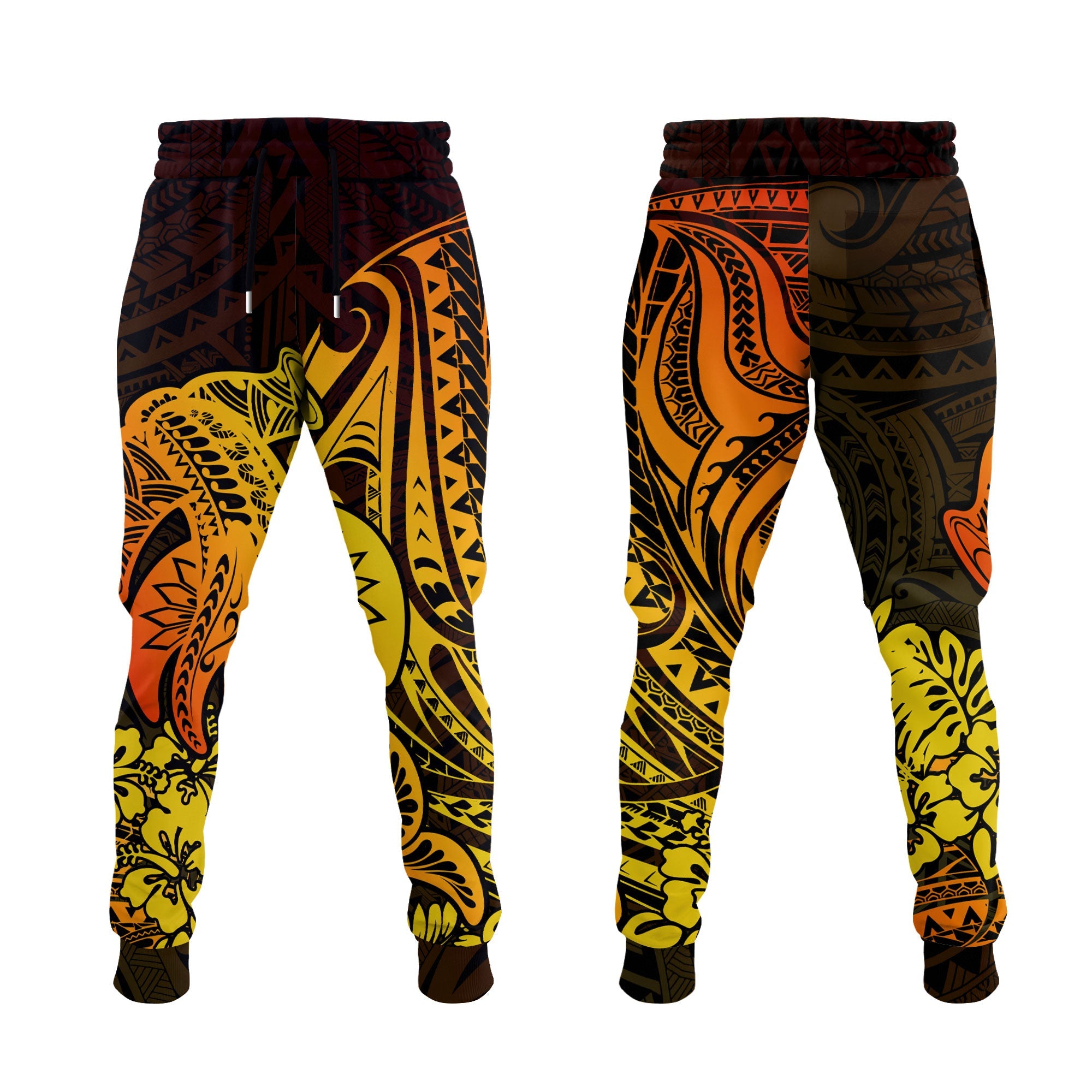 Hawaii Hammerhead Shark Jogger Pant Reggae Style