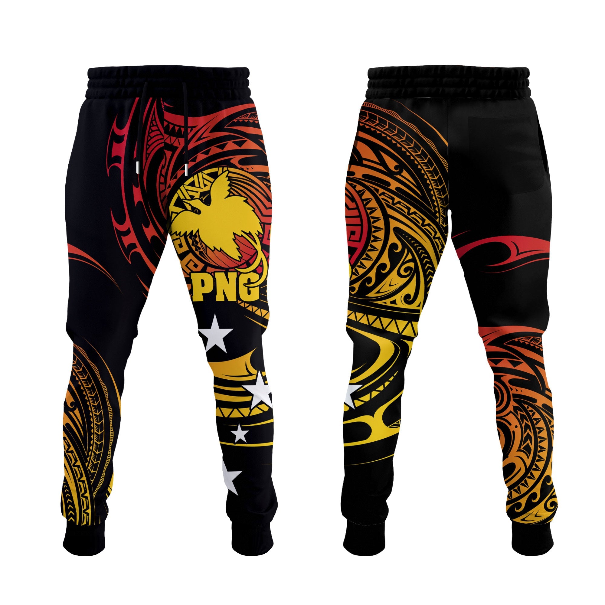 Papua New Guinea Jogger Pant Huli Wigmen Style