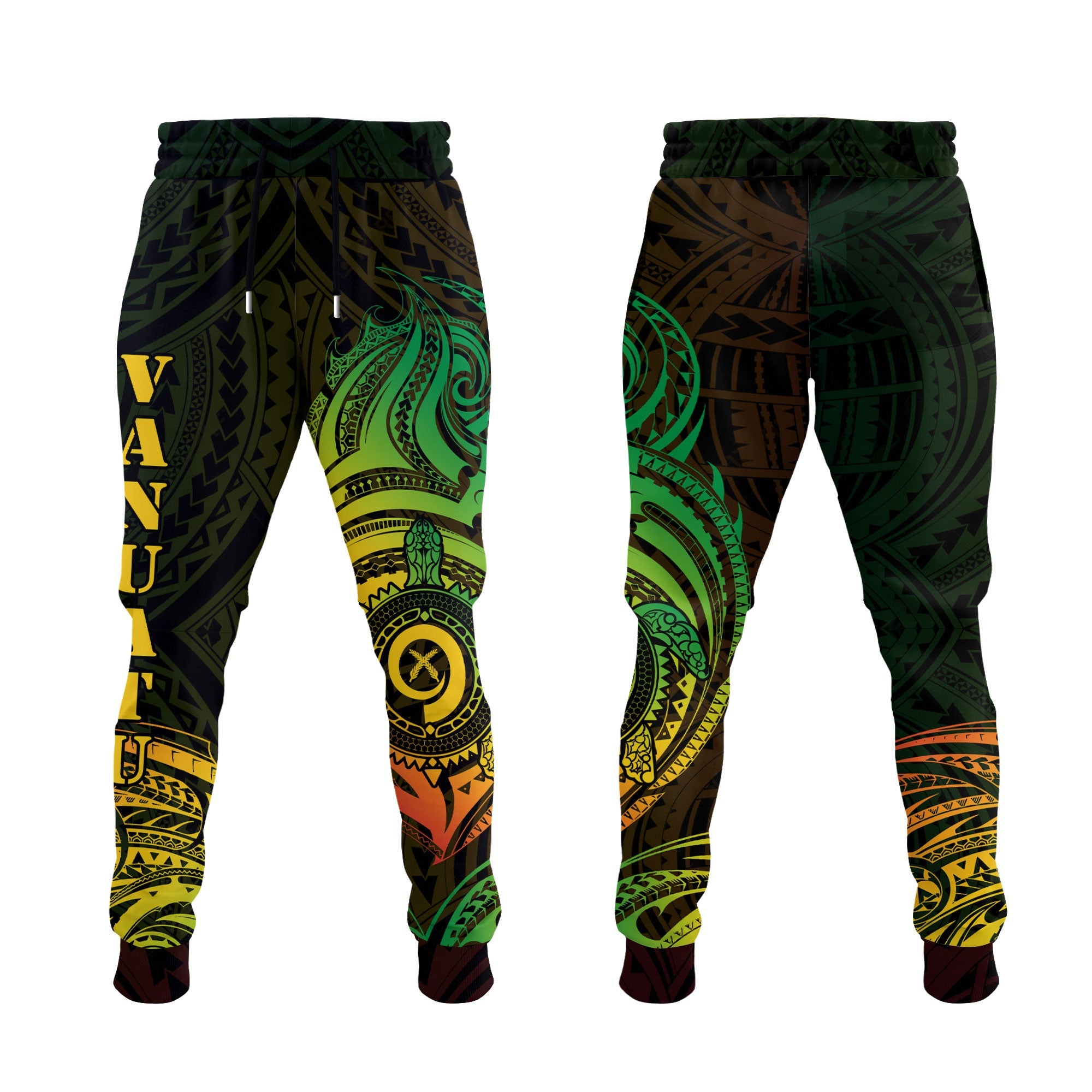 Vanuatu Jogger Pant Polynesian Reggae Style