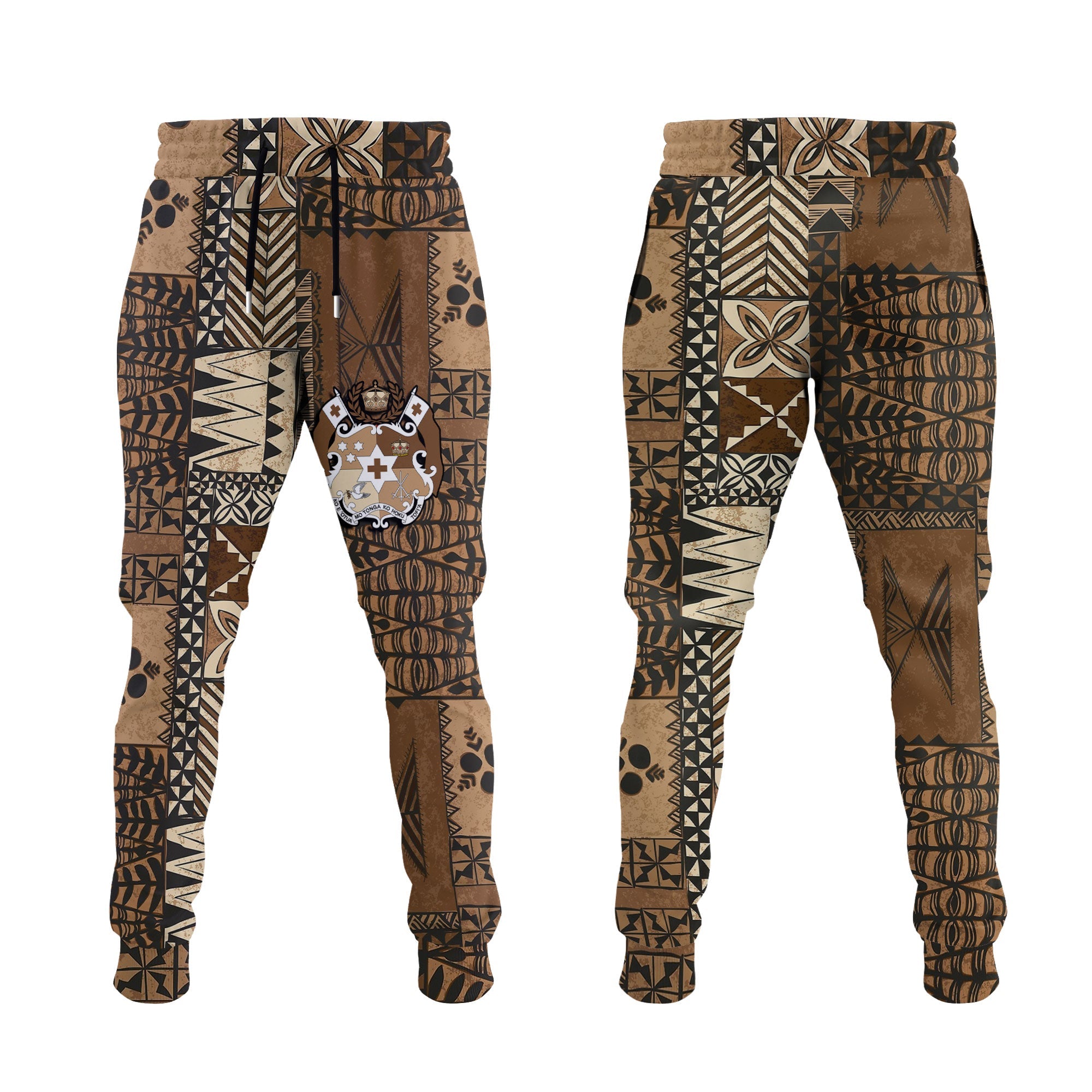 Tonga Jogger Pant Ngatu Tapa Style