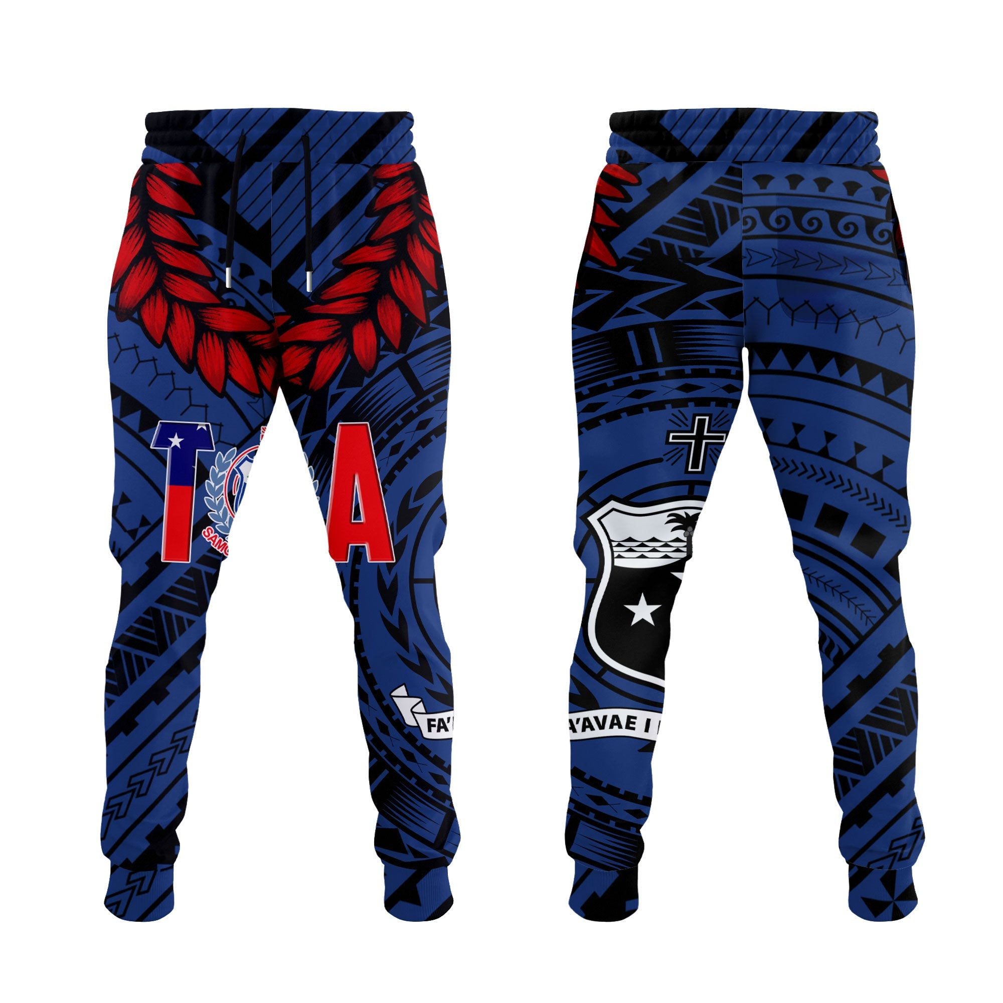 Samoa TOA Rugby Jogger Pant Ulafala Style