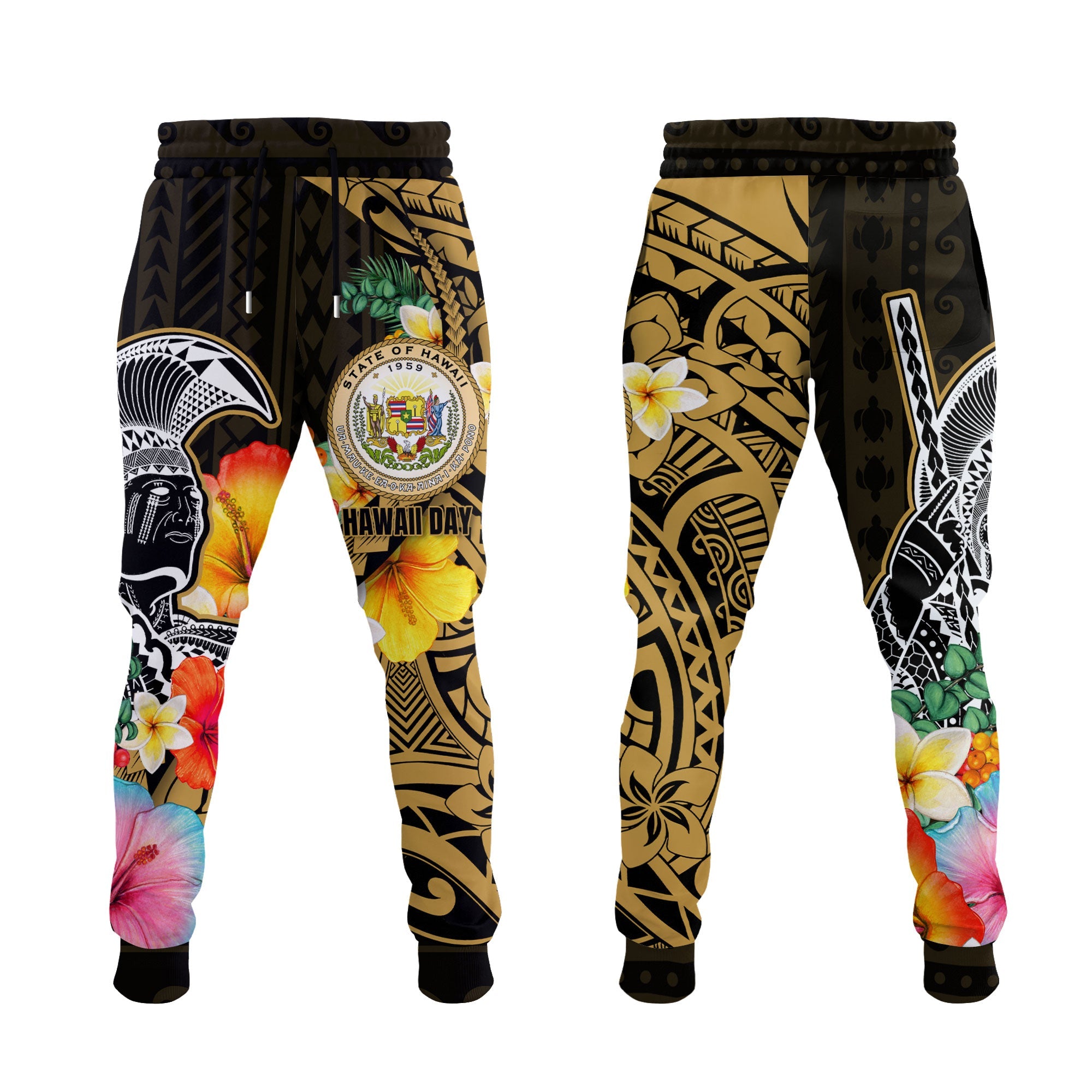 Hawaii Day King Kamehameha Jogger Pant