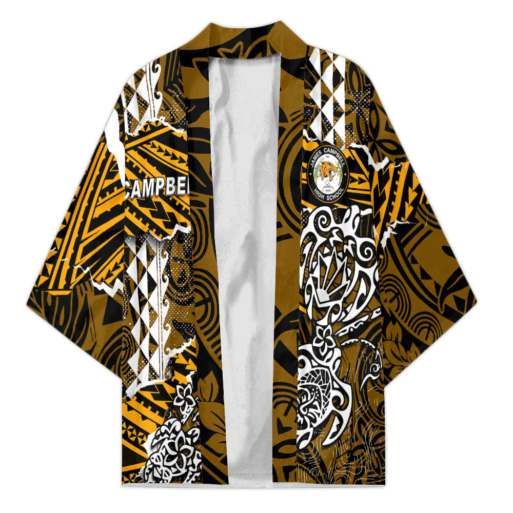 Hawaii James Campbell High School Custom Kimono Polynesian Turtle Style