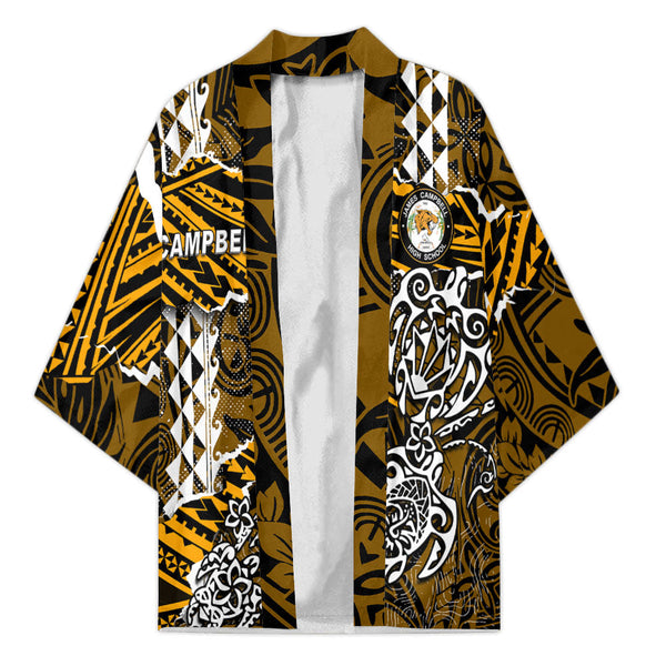 Hawaii James Campbell High School Custom Kimono Polynesian Turtle Style