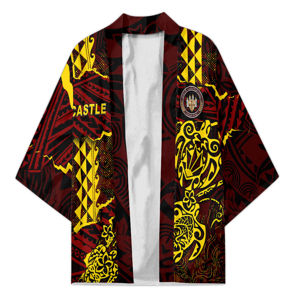 Hawaii Castle High School Custom Kimono Polynesian Turtle Style