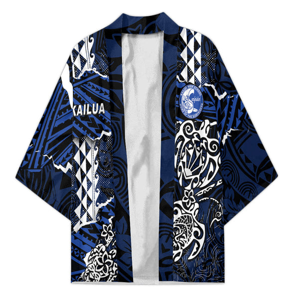 Hawaii Kailua High School Custom Kimono Polynesian Turtle Style