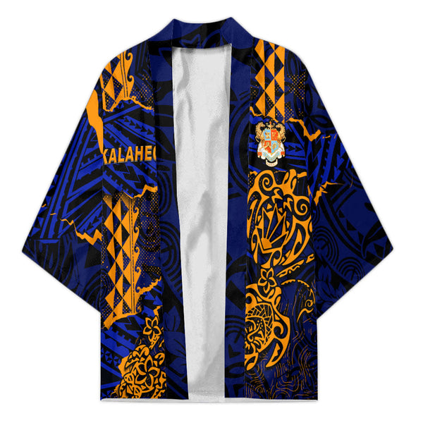 Hawaii Kalaheo High School Custom Kimono Polynesian Turtle Style