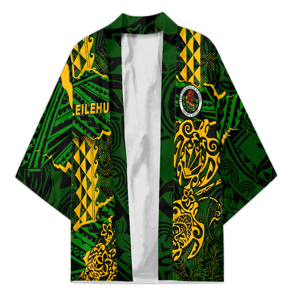 Hawaii Leilehua High School Custom Kimono Polynesian Turtle Style