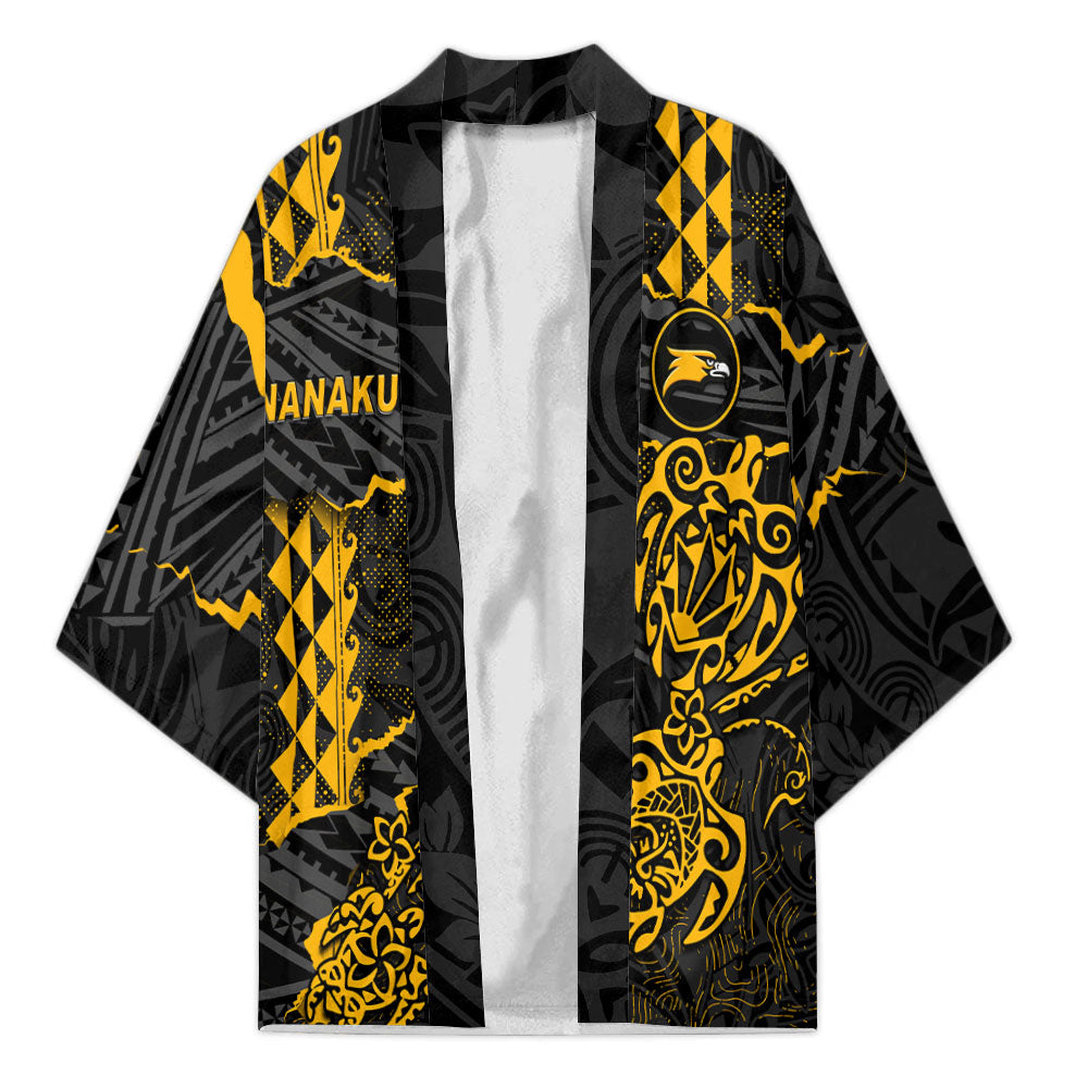 Hawaii Nanakuli High School Custom Kimono Polynesian Turtle Style