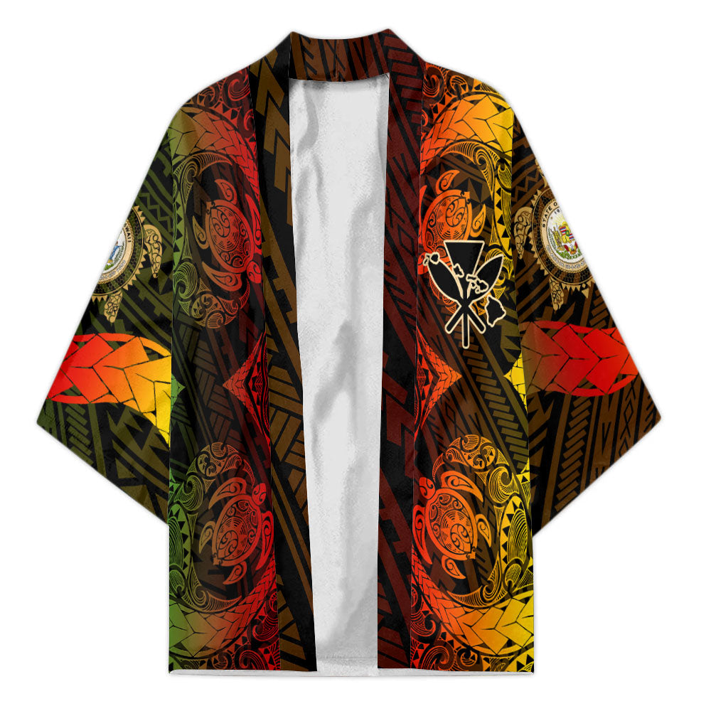 Kanaka Maoli Hawaii Kimono Reggae Style