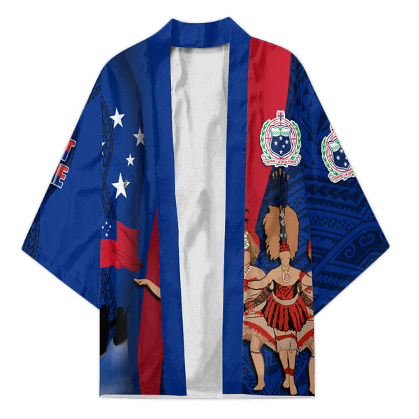 Samoa Independence Day Kimono Celebrating Dance Style