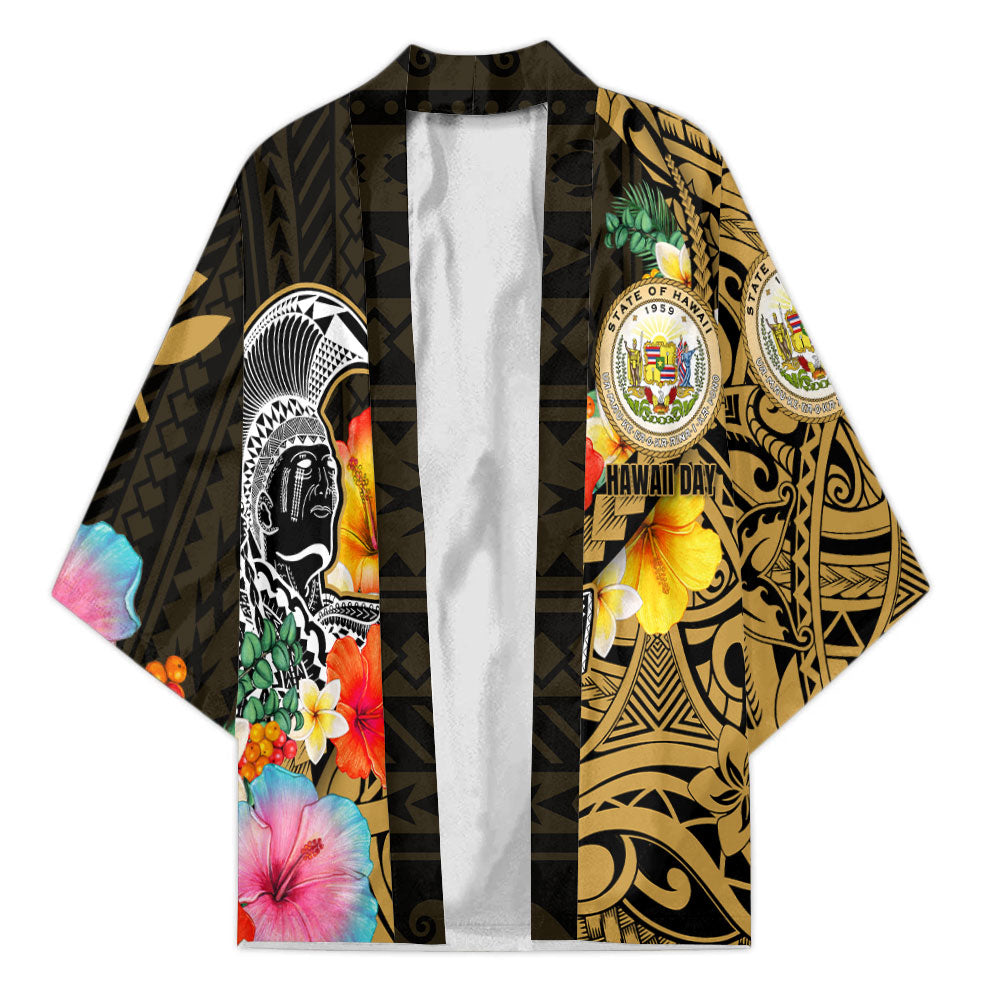 Hawaii Day King Kamehameha Kimono