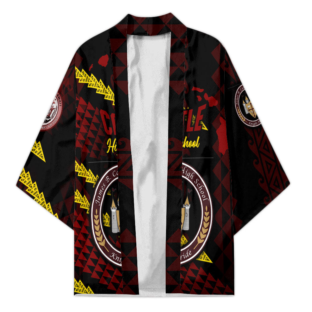 Hawaii Castle High School Custom Kimono Map Style