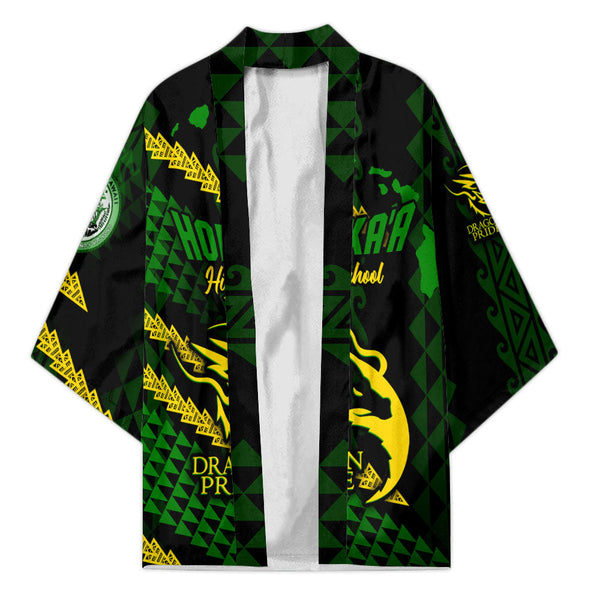 Hawaii Honoka High & Intermediate School Custom Kimono Map Style