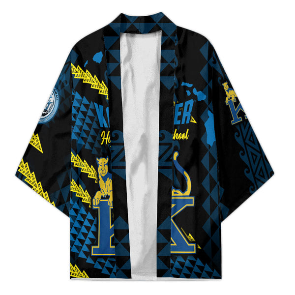 Hawaii Kaiser High School Custom Kimono Map Style