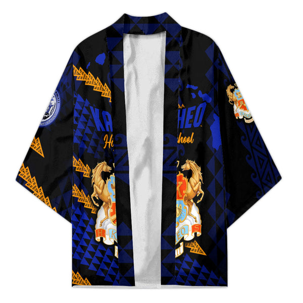 Hawaii Kalaheo High School Custom Kimono Map Style