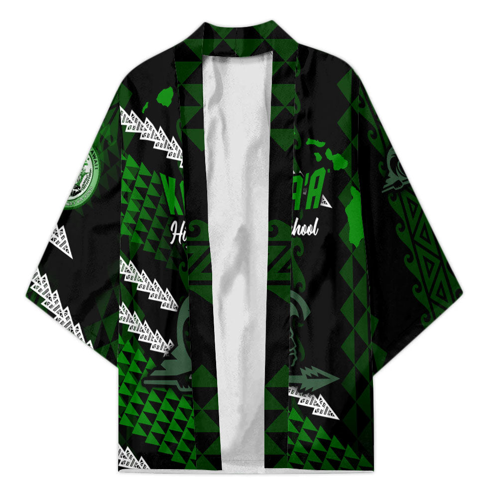 Hawaii Kapaa High School Custom Kimono Map Style