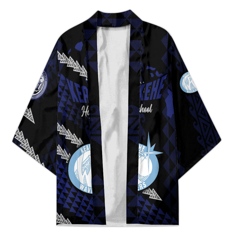 Hawaii Kealakehe High School Custom Kimono Map Style