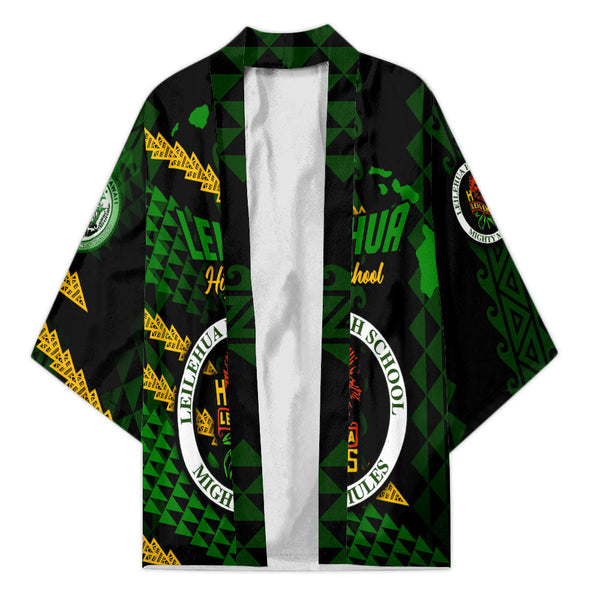 Hawaii Leilehua High School Custom Kimono Map Style