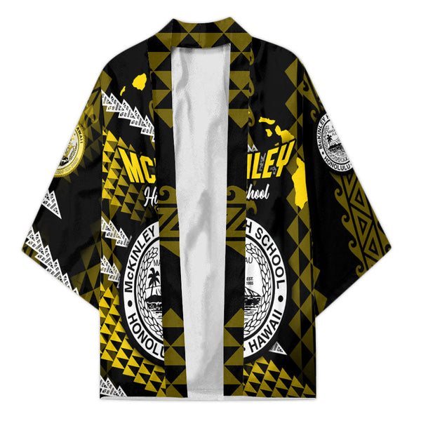 Hawaii President William McKinley High School Custom Kimono Map Style