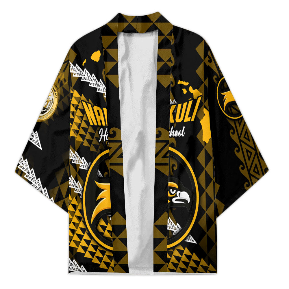 Hawaii Nanakuli High School Custom Kimono Map Style