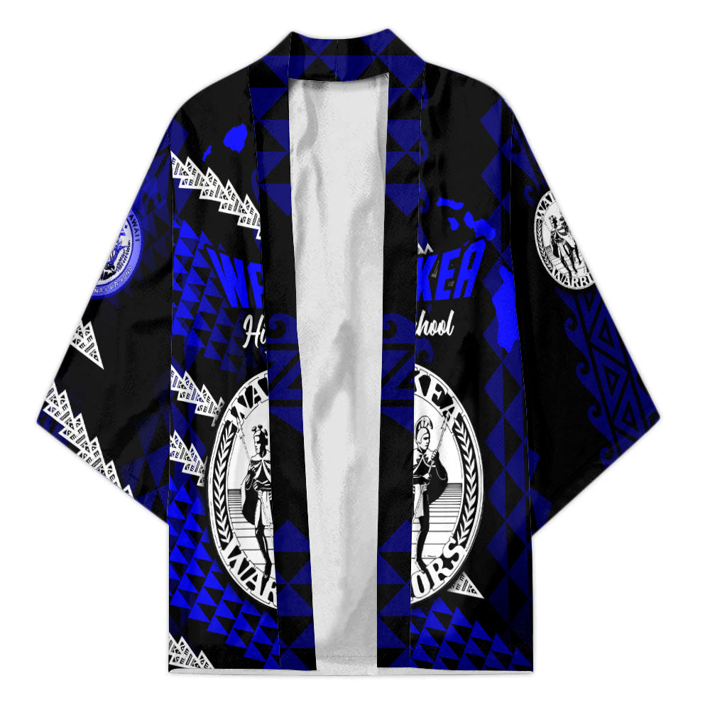 Hawaii Waiakea High School Custom Kimono Map Style