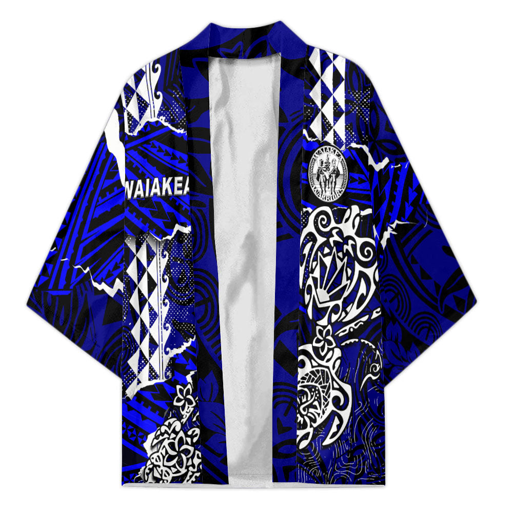 Hawaii Waiakea High School Custom Kimono Polynesian Turtle Style