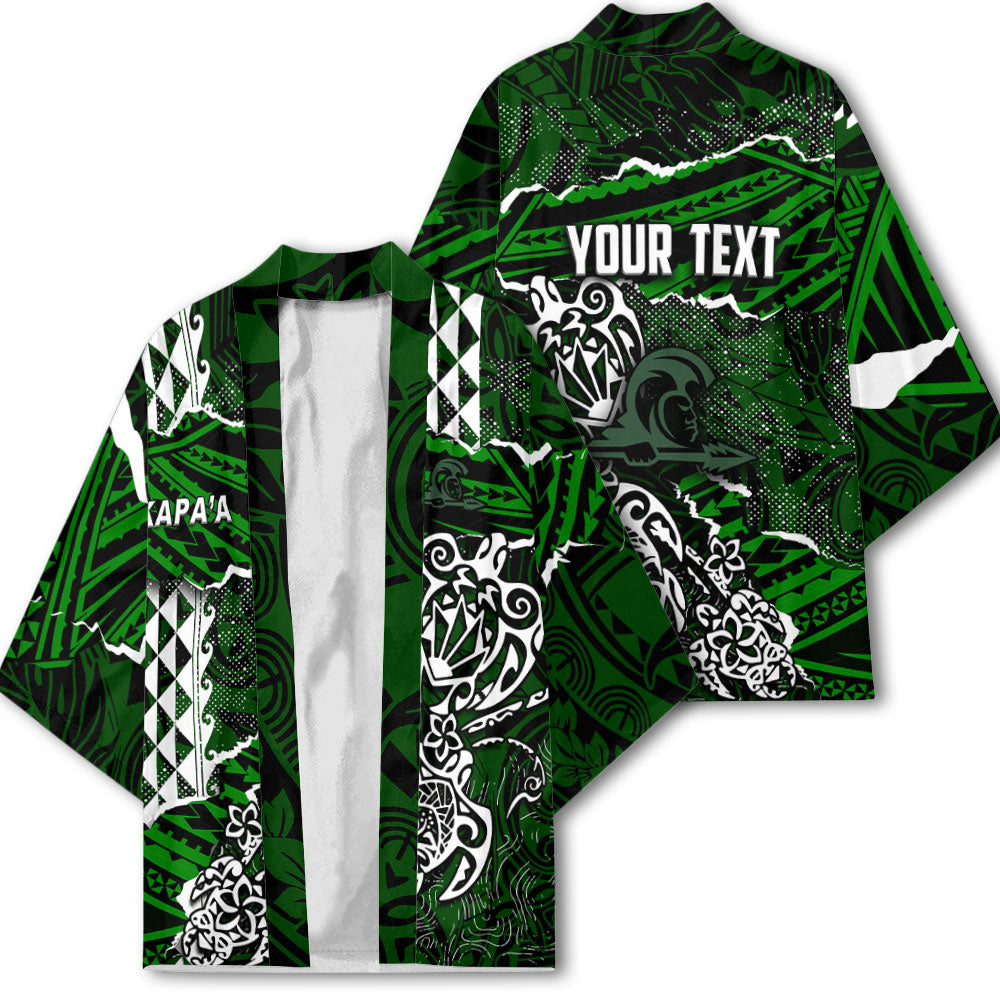 Hawaii Kapaa High School Custom Kimono Polynesian Turtle Style