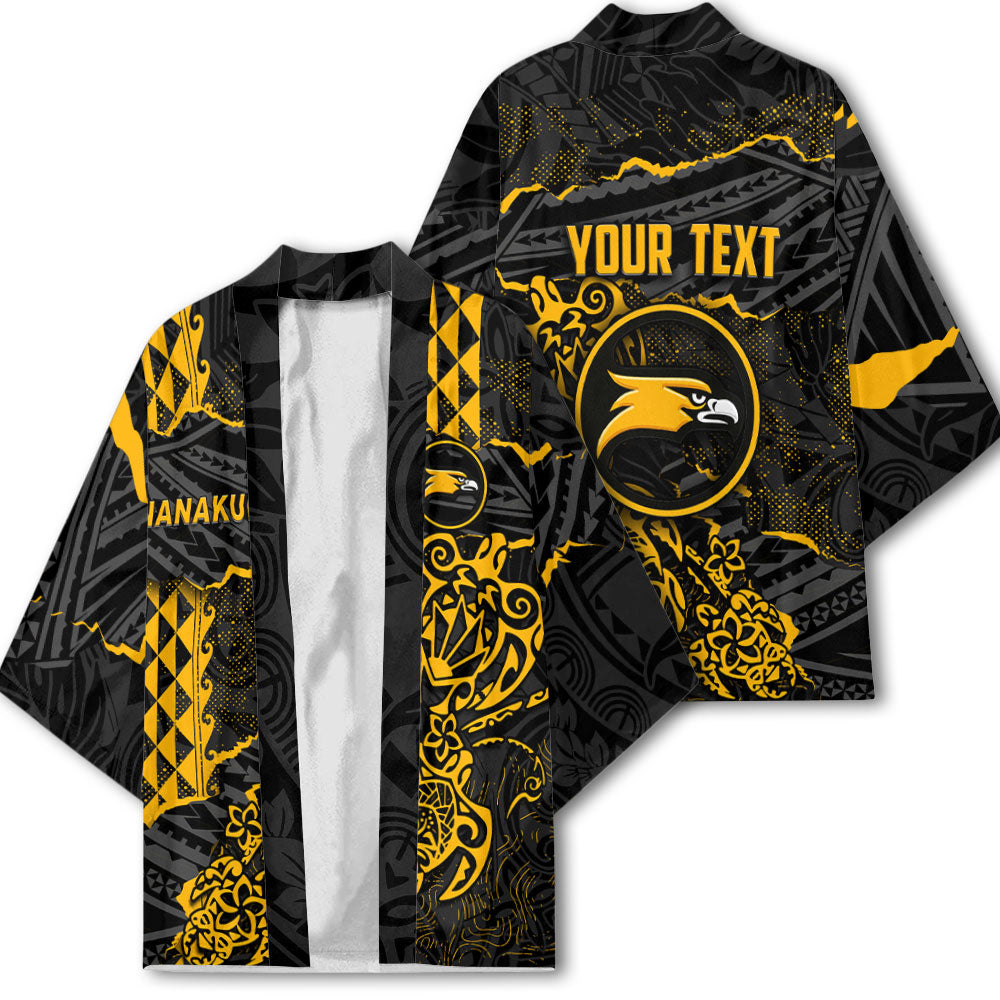 Hawaii Nanakuli High School Custom Kimono Polynesian Turtle Style