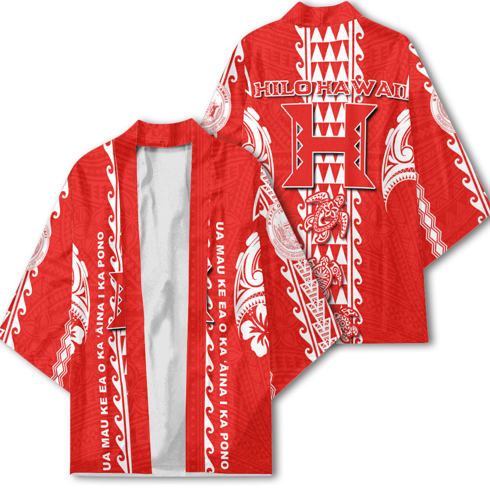 Hilo Hawaii Seal Kimono Turtle Style