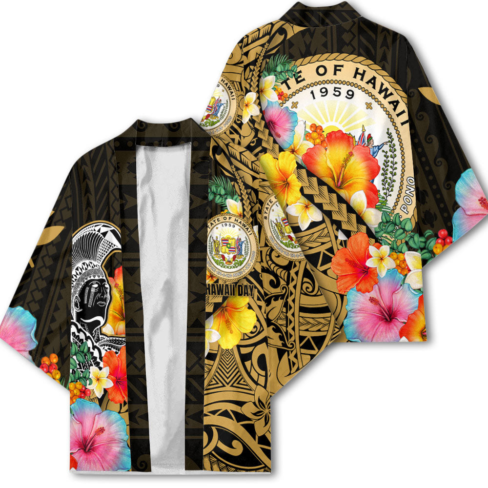 Hawaii Day King Kamehameha Kimono