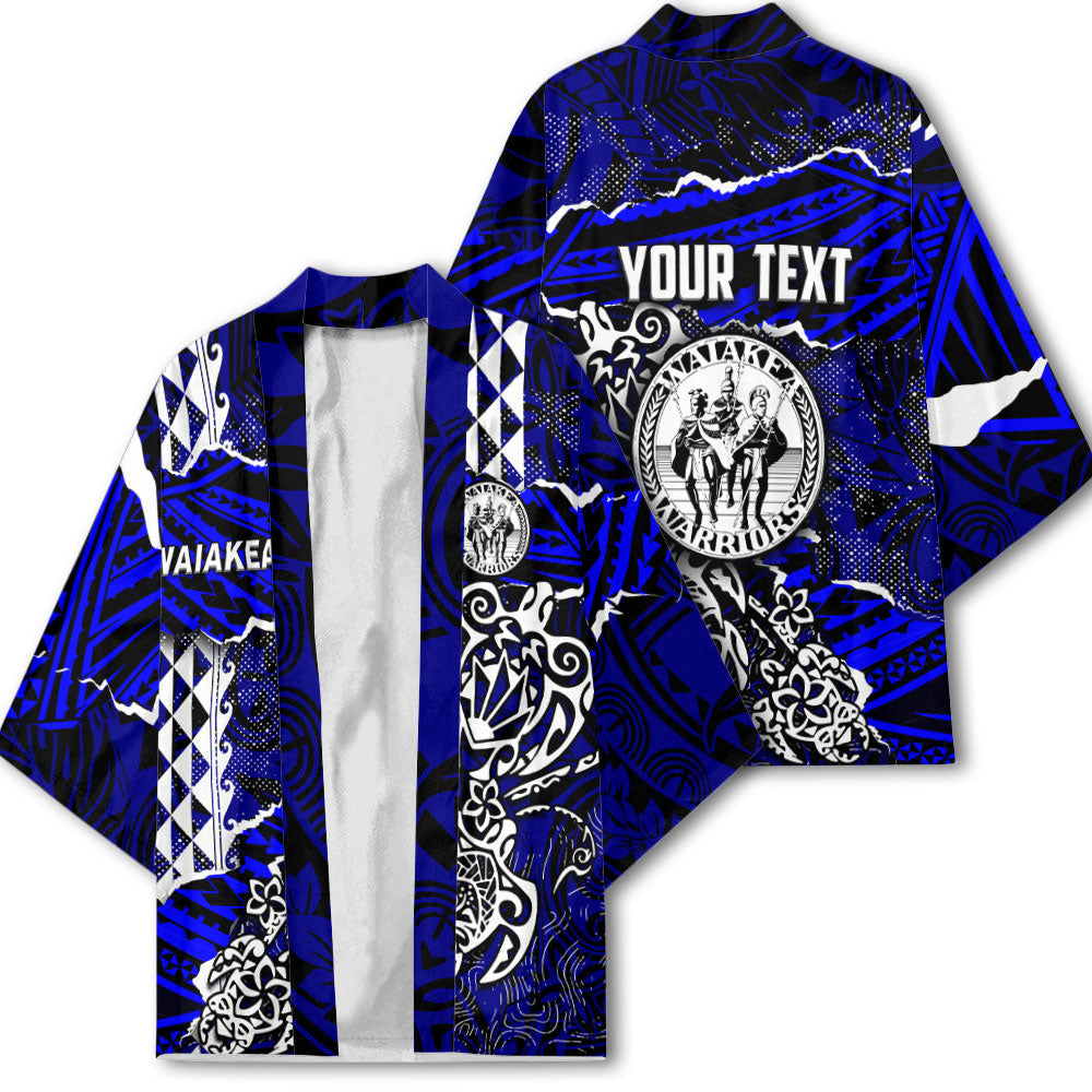 Hawaii Waiakea High School Custom Kimono Polynesian Turtle Style