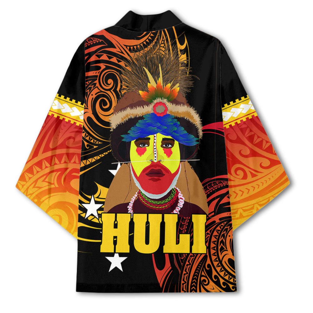 Papua New Guinea Kimono Huli Wigmen Style