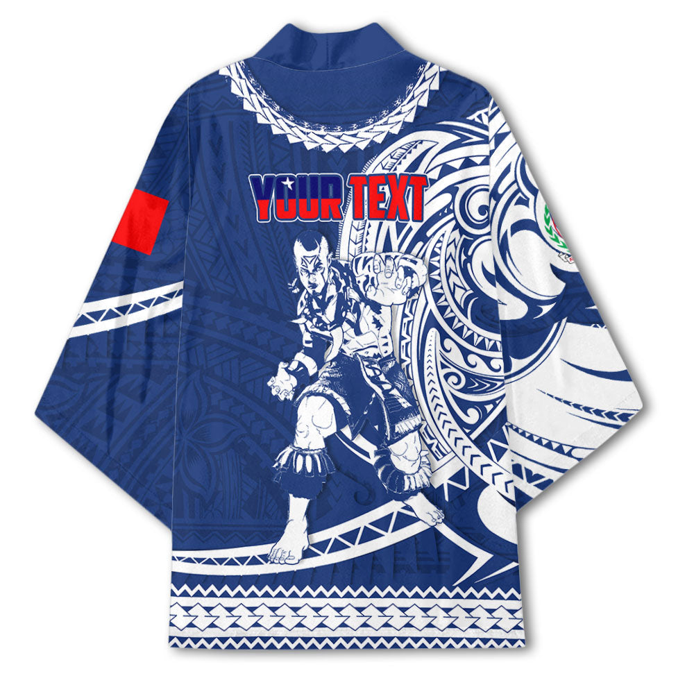 Custom Samoa Kimono Warrior Ula Nifo Style