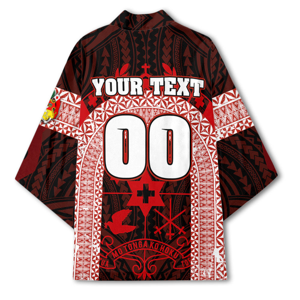 Custom Tonga Mate Ma'a Rugby League Kimono