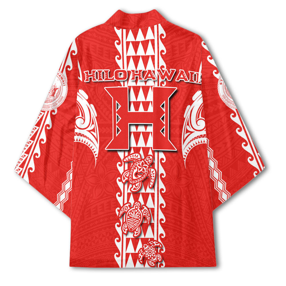 Hilo Hawaii Seal Kimono Turtle Style