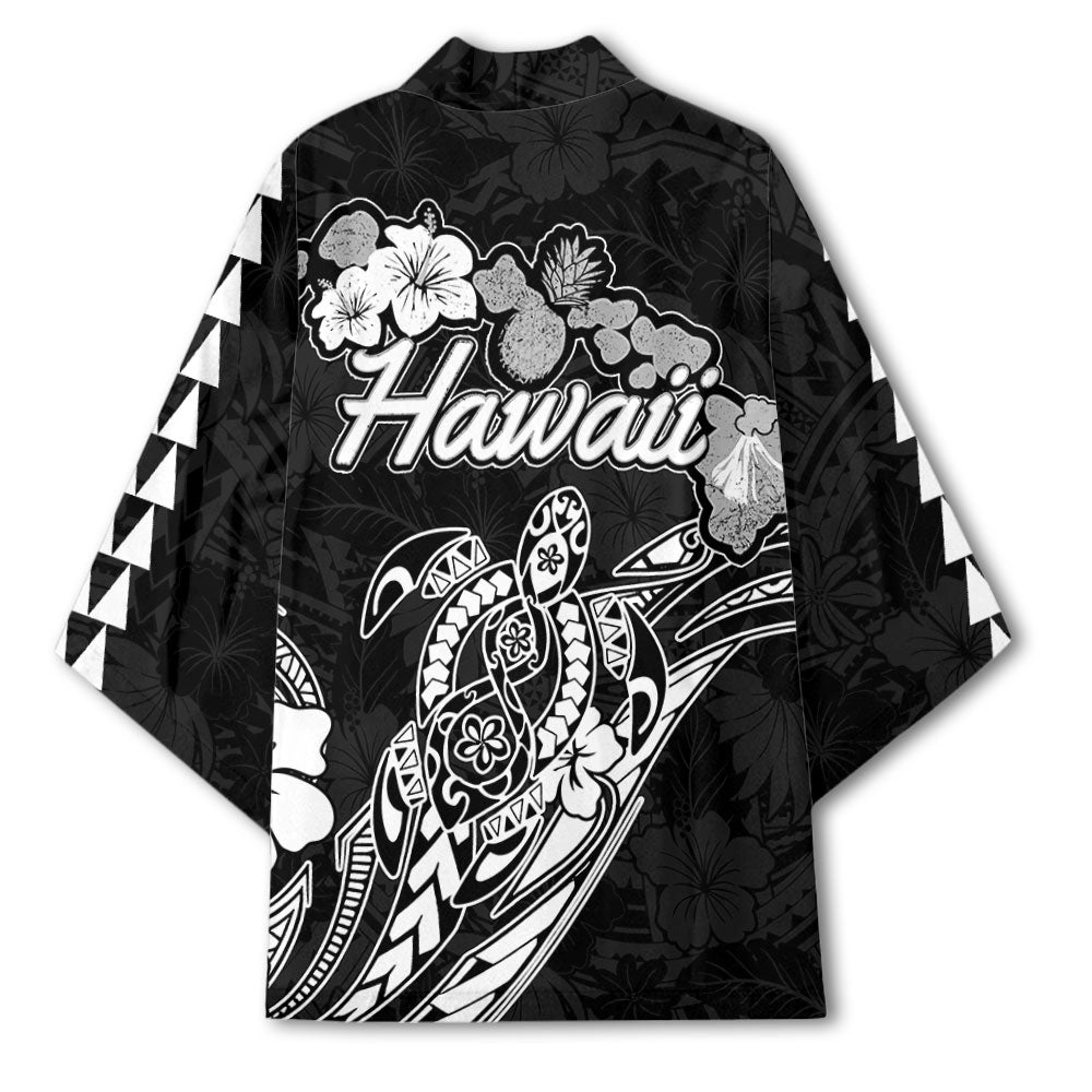 Hawaii Seal Kimono Turtle & Map Style