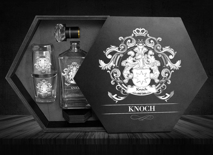 Knoch Family Crest German Decanter Set – To The Closet