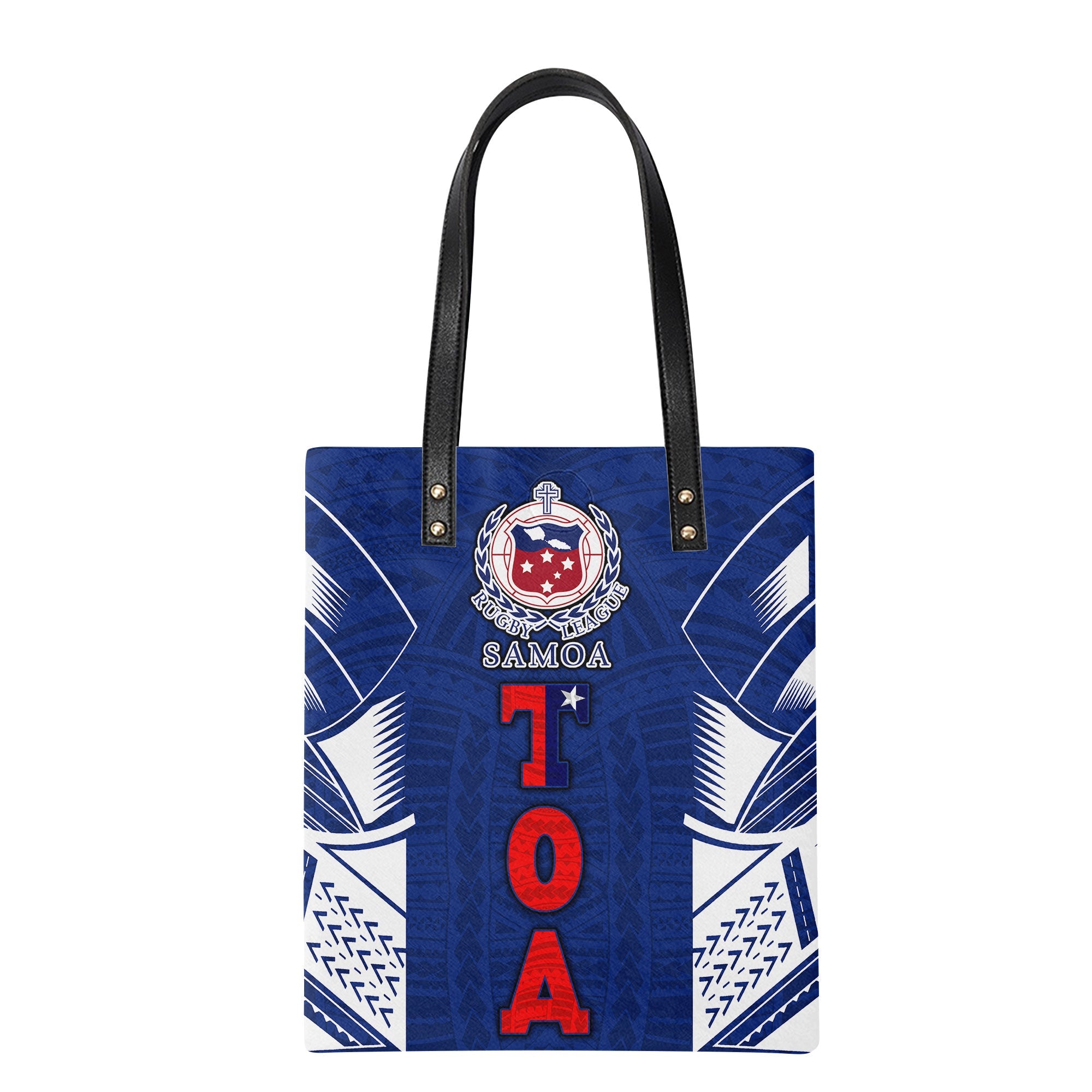 TOA Samoa Rugby Leather Ordinary Tote Bag