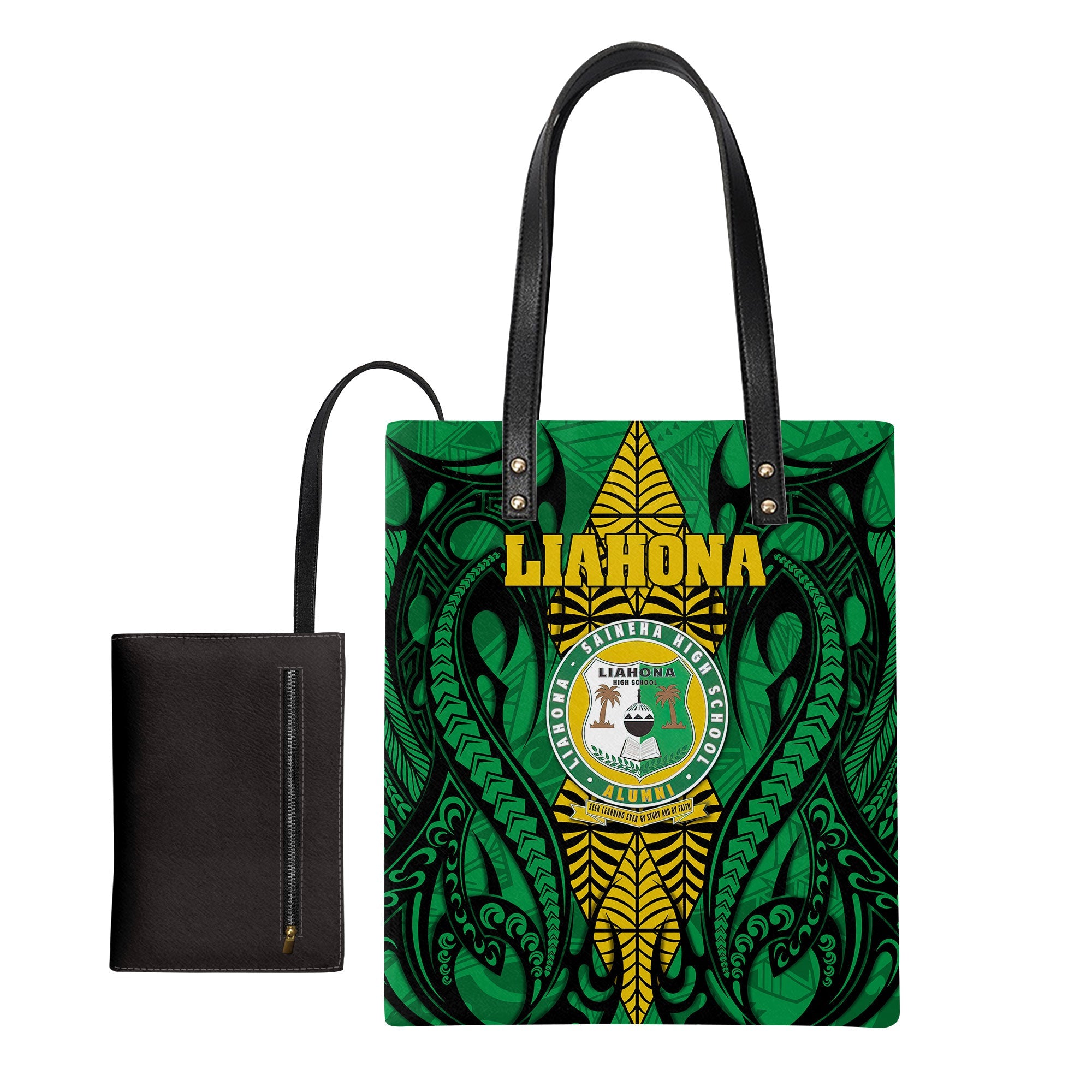 Tonga Liahona High School Leather Ordinary Tote Bag