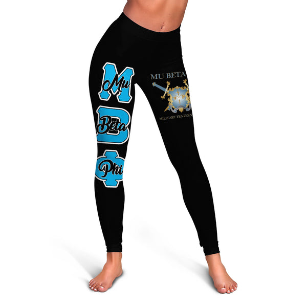 Fraternity Legging - Mu Beta Phi Legging Original Dark Style