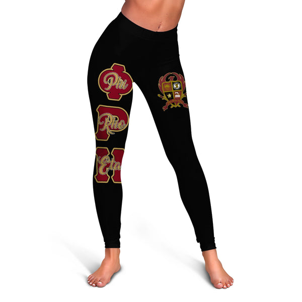 Fraternity Legging - Phi Rho Eta Legging Original Dark Style