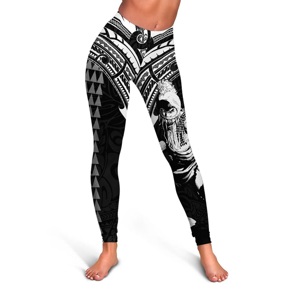 Hawaii Ikaika Warrior Legging Polynesian Tattoo Style