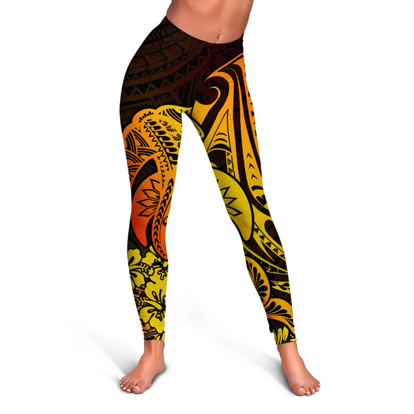 Hawaii Hammerhead Shark Legging Reggae Style