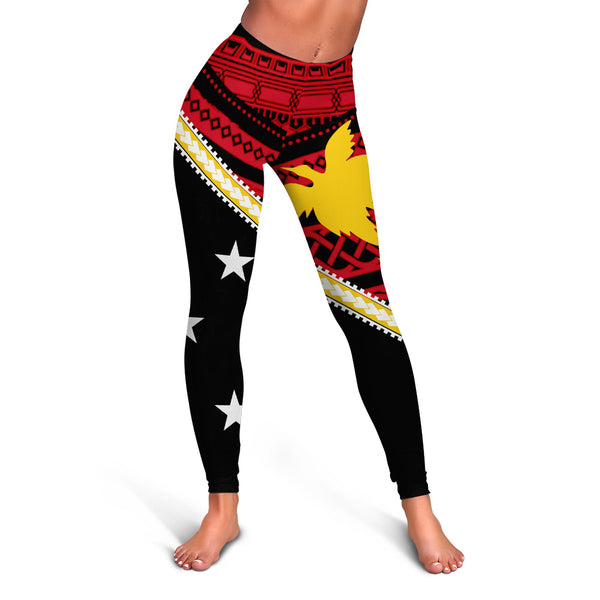 Papua New Guinea Legging Polynesian Flag Style